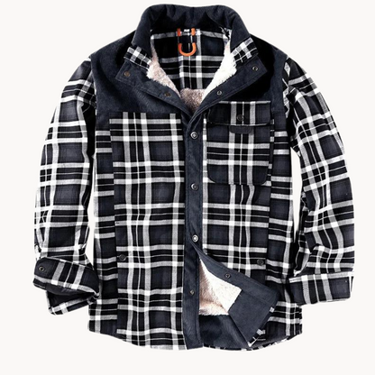 Camisa de Franela Acolchada Boulder