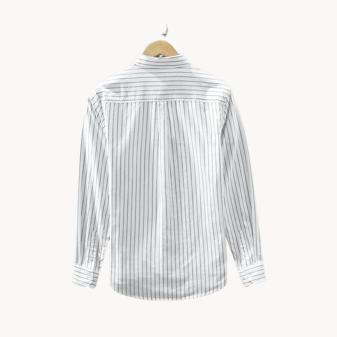 Camisa Ciro de Algodón con Rayas