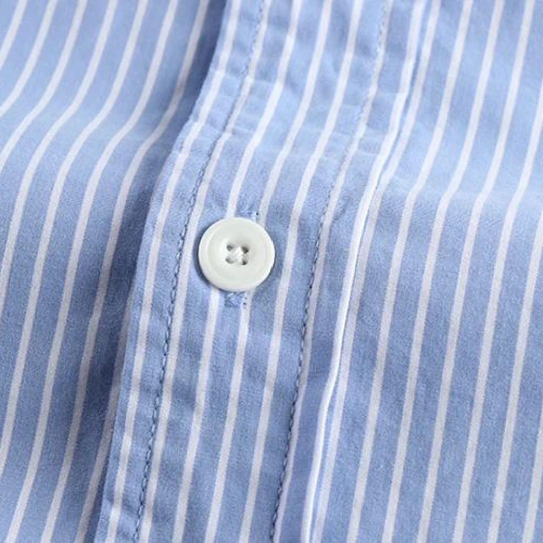 Camisa Gael de Manga Corta con Cuello