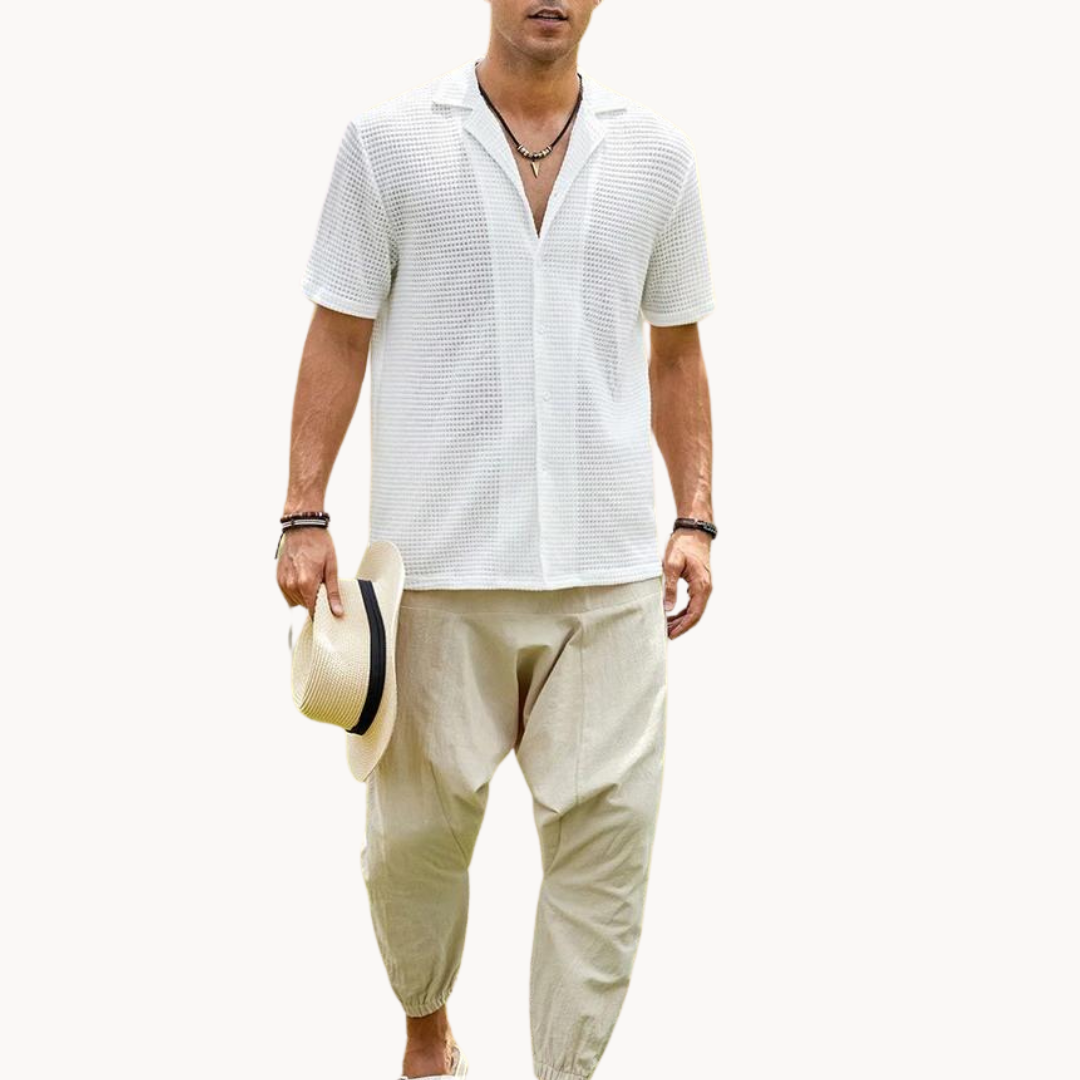 Camisa Botón Cypress
