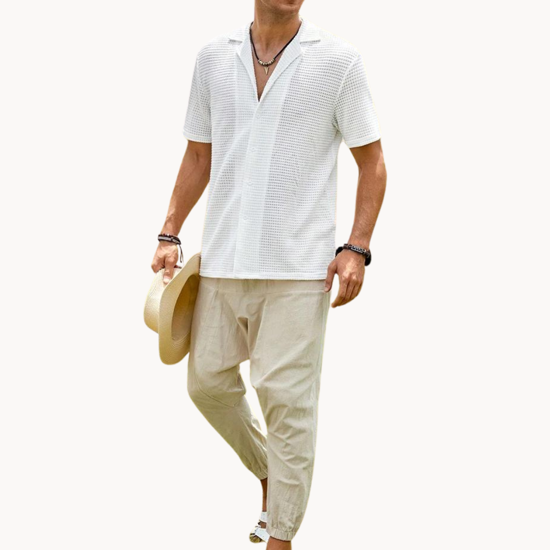 Camisa Botón Cypress