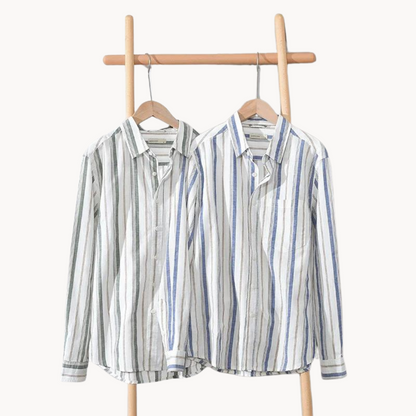 Camisa Tideway de lino y algodón
