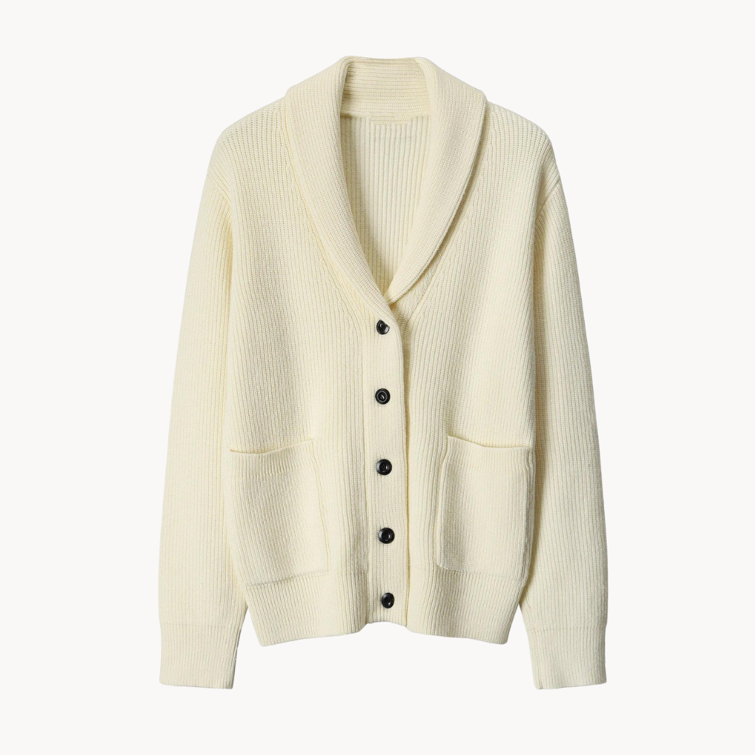Cárdigan Glenbrook con Cuello Chal
