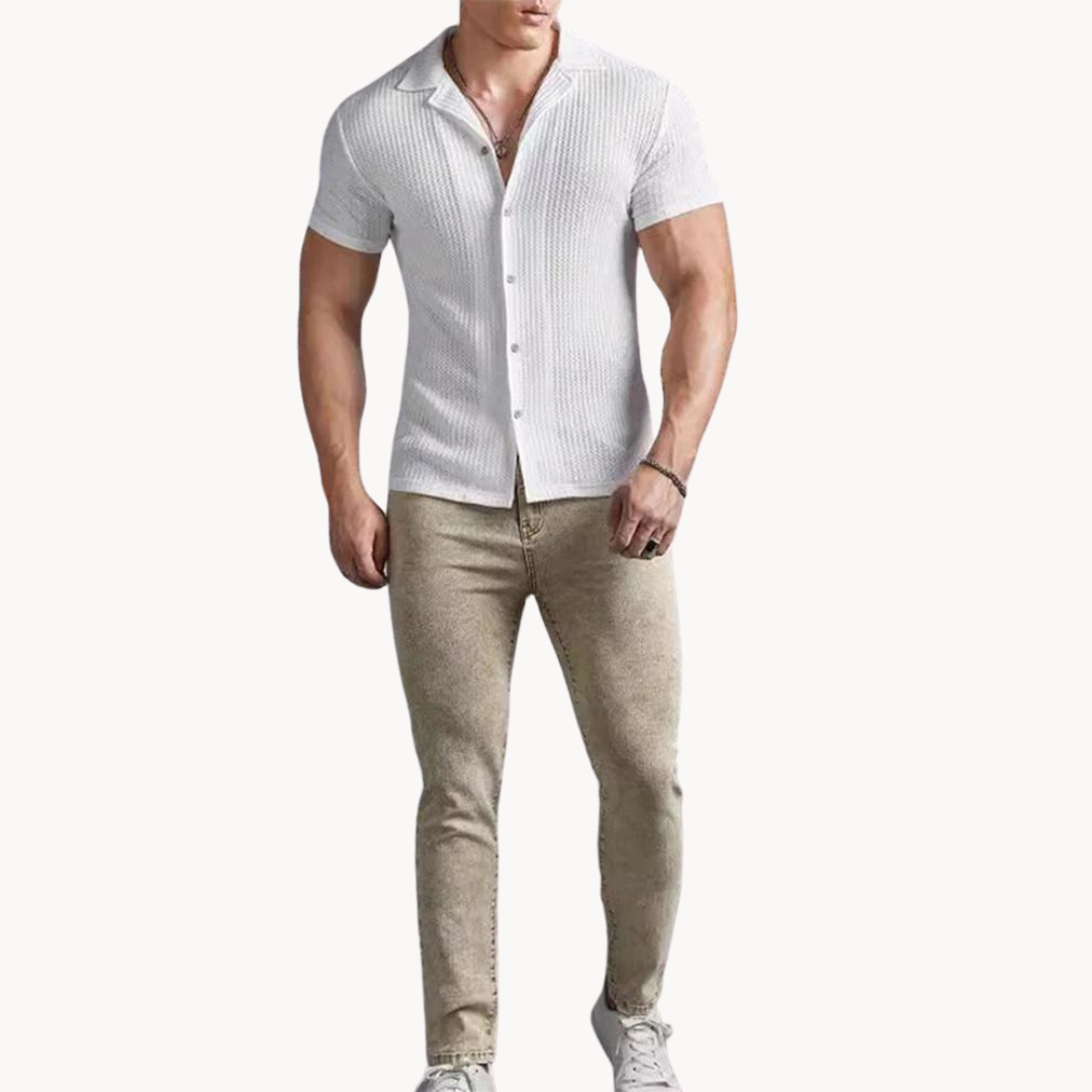 Camisa Botón Cypress