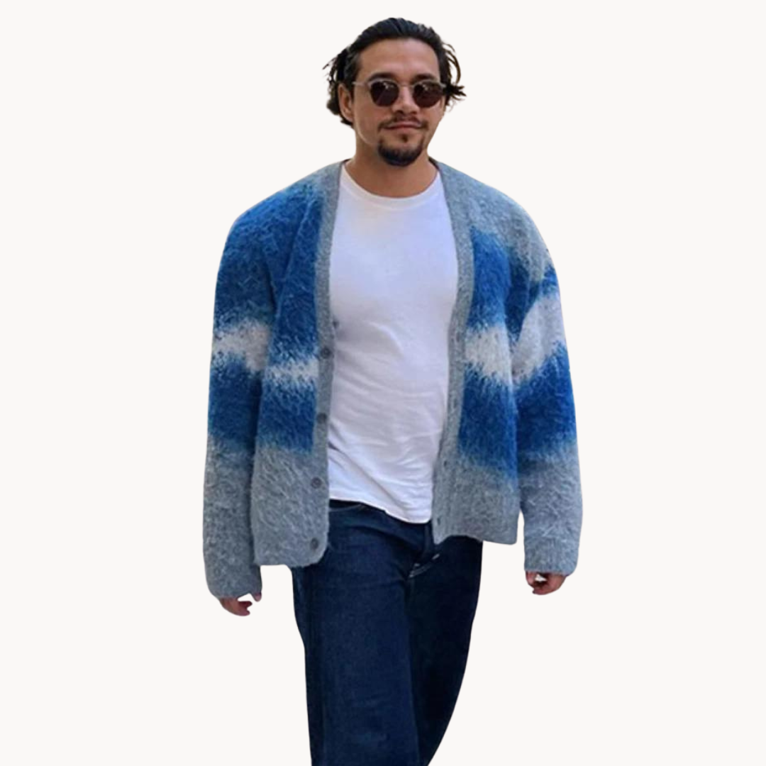 Cárdigan Pias Tie Dye