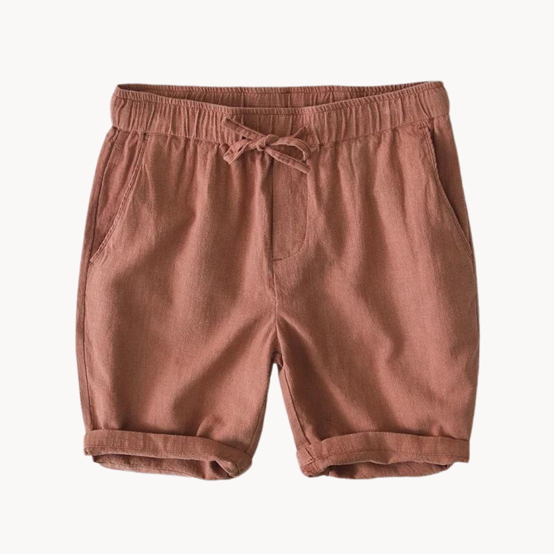 Short Kasimir de Algodón y Lino