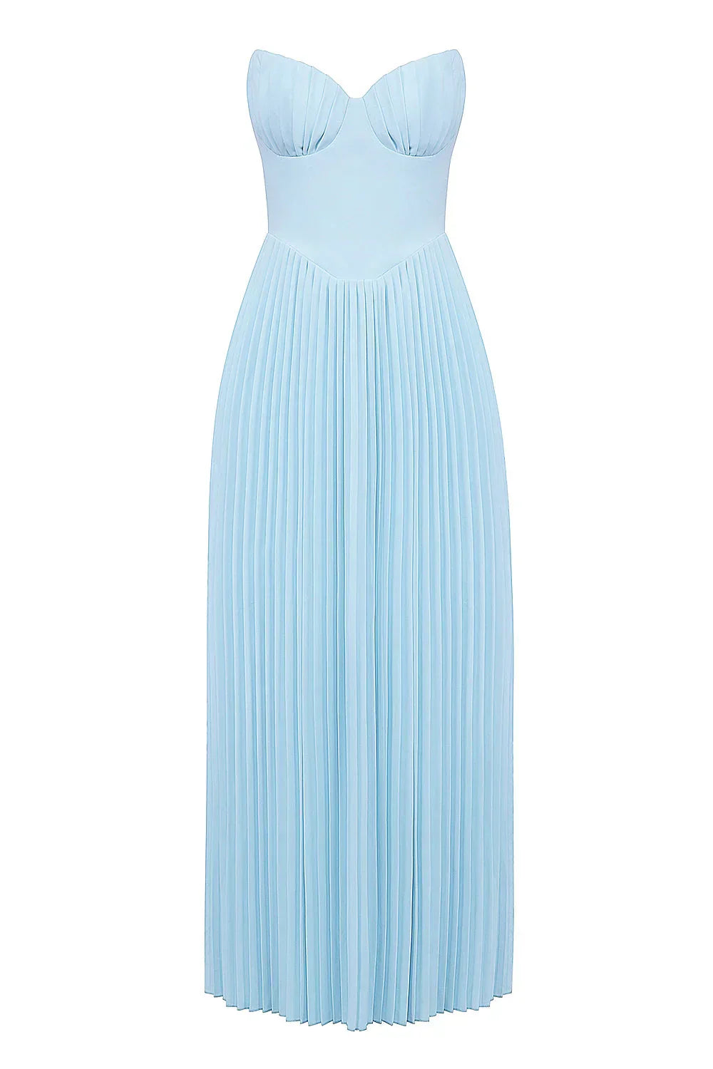 Aurora – Pleated Sculpt Maxi Dress