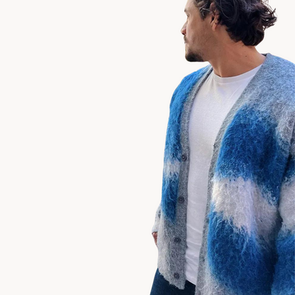 Cárdigan Pias Tie Dye