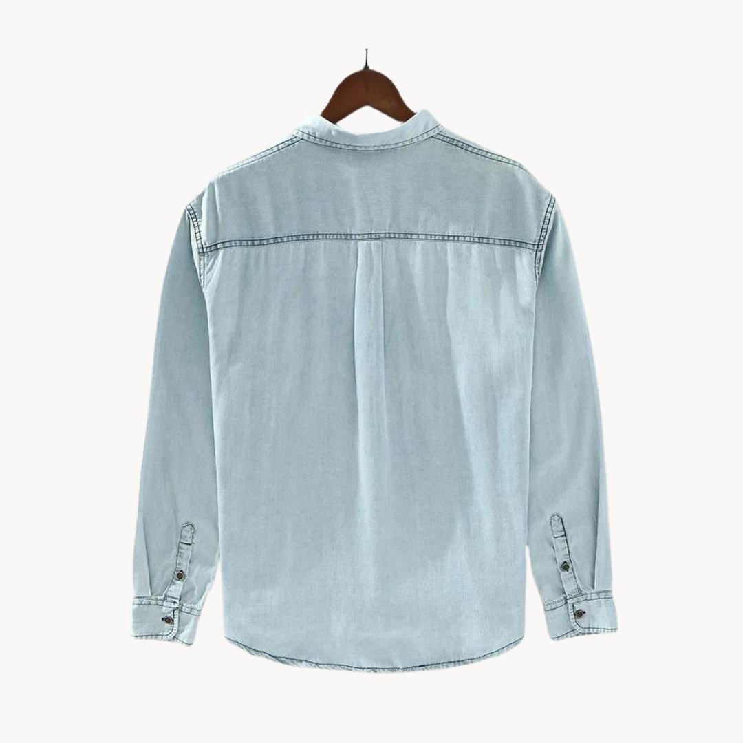 Camisa Frontier de Chambray en Algodón