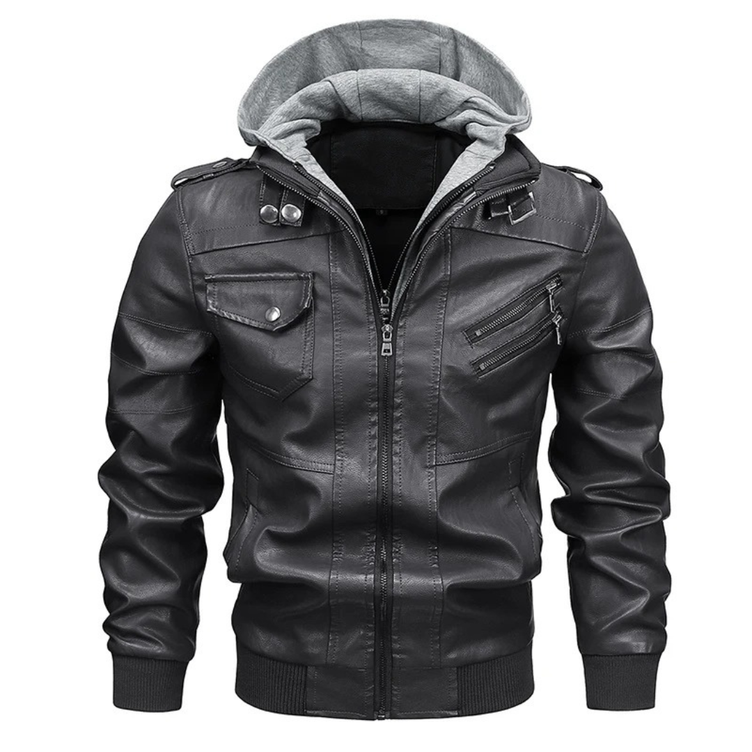 Chaqueta de cuero Knight