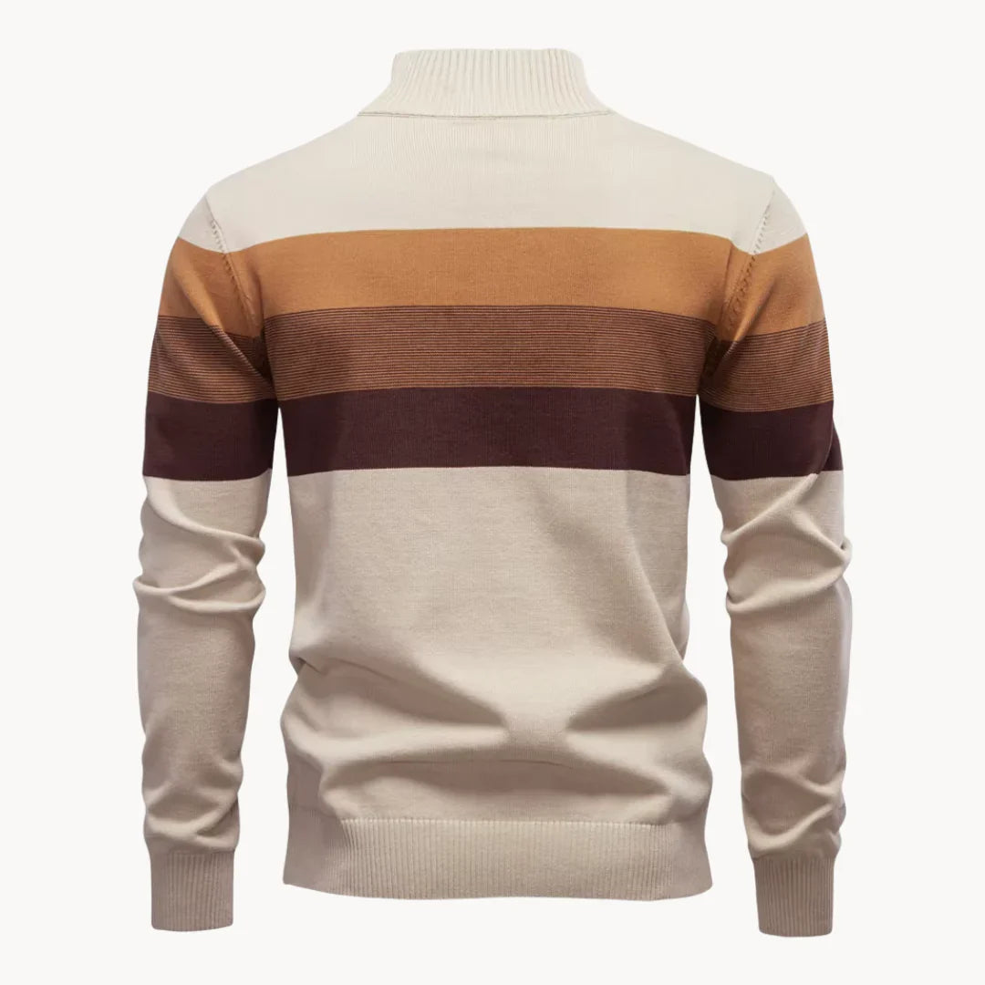 Suéter con cremallera Burk Quarter Zip