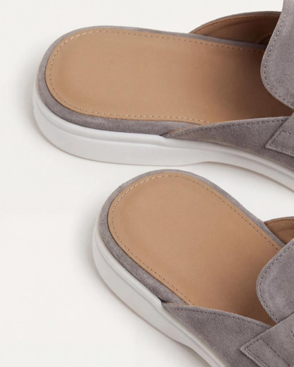 Nicolò | Mules Mediterráneos de Ante Gris Claro