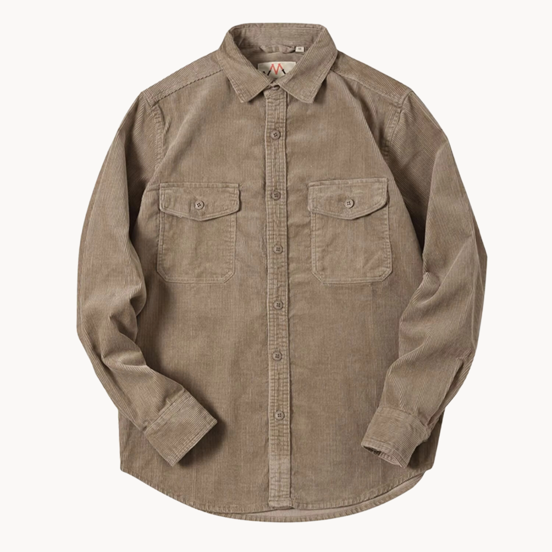 Camisa Clad de Algodón Pana