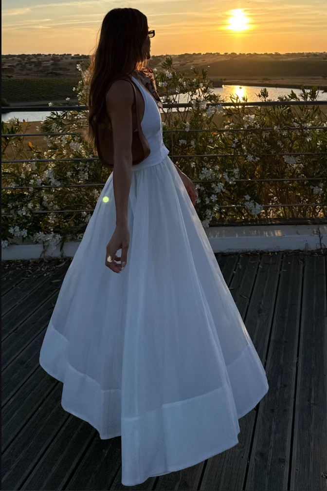Isla – Button Front Flow Maxi Dress