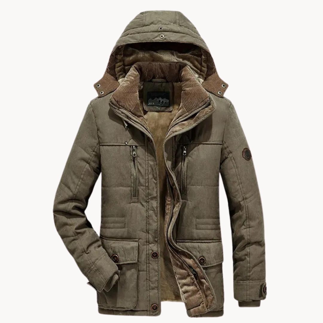 Parka con capucha Mael