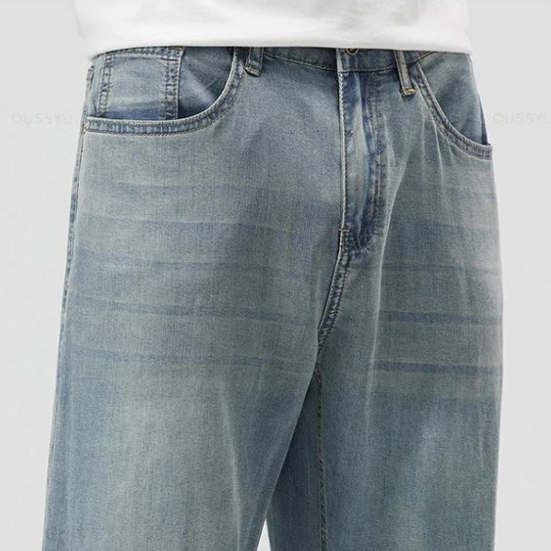 Jeans Pierna Recta de Verano