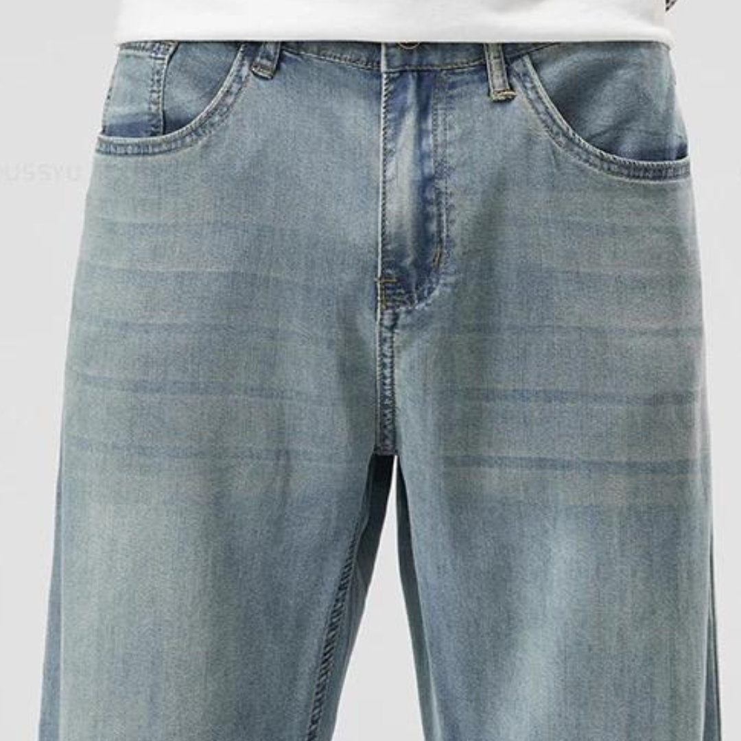 Jeans Pierna Recta de Verano