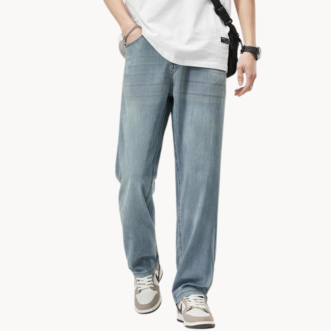 Jeans Pierna Recta de Verano