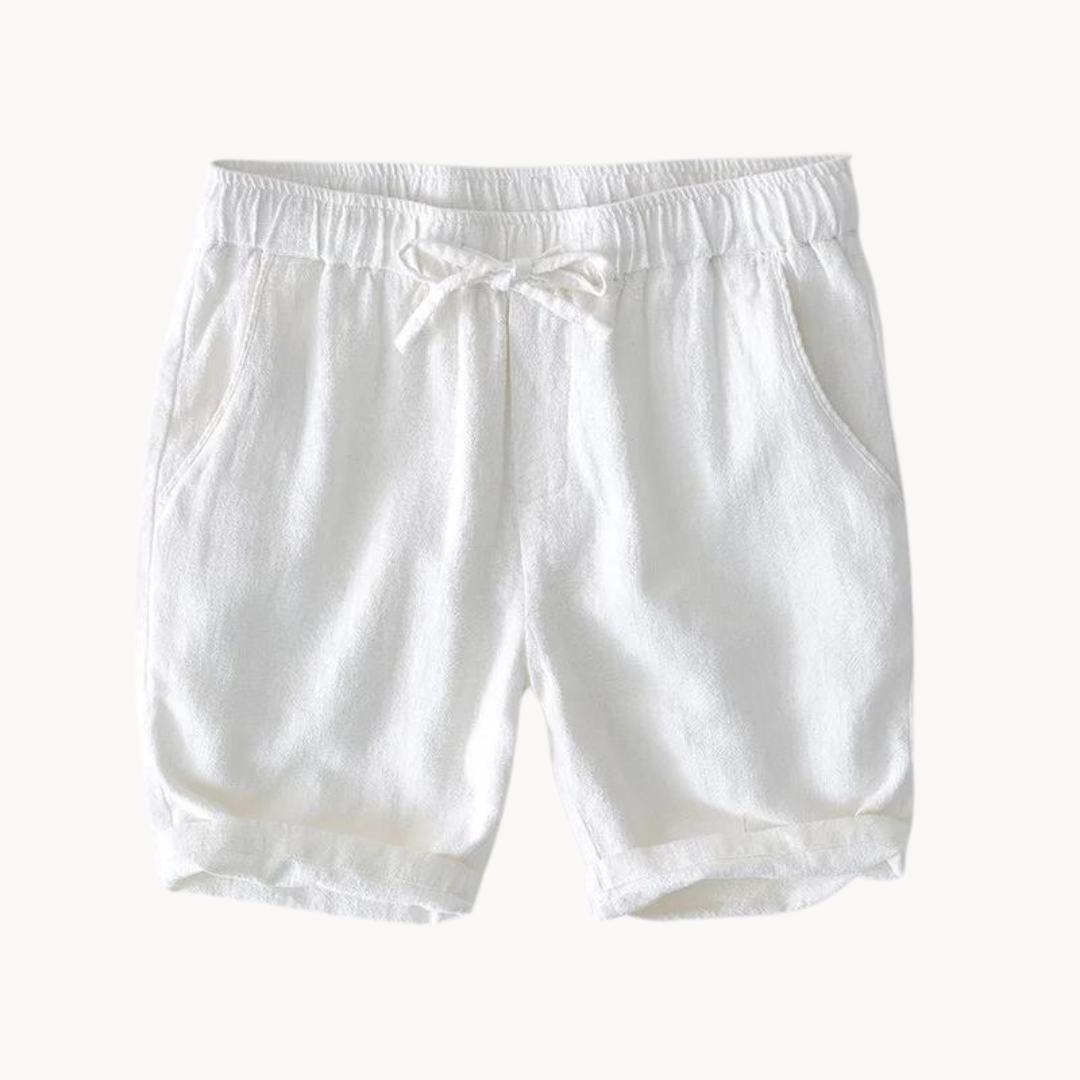 Short Kasimir de Algodón y Lino