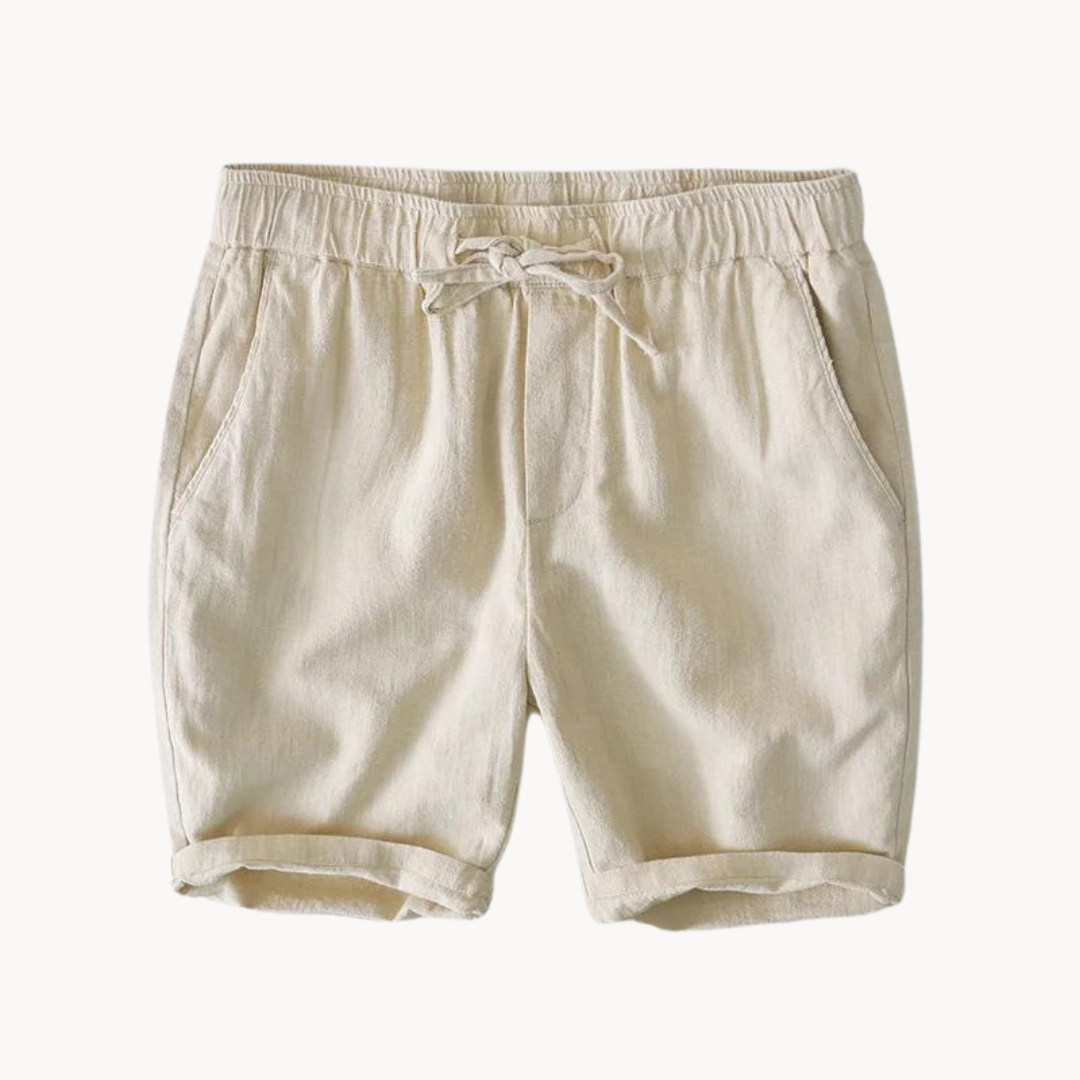 Short Kasimir de Algodón y Lino