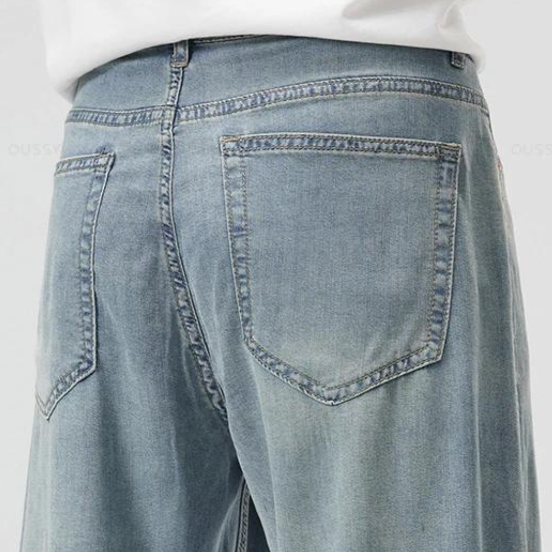 Jeans Pierna Recta de Verano