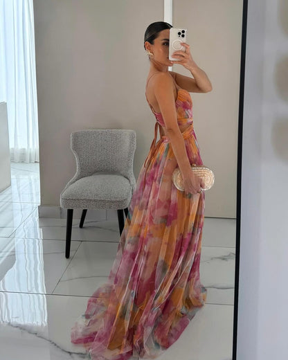 LUNA BELLUCCI | Vestido Maxi Elegancia Floral (EDICIÓN LIMITADA)