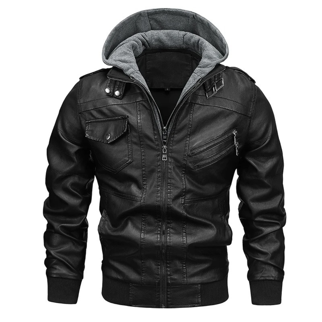 Chaqueta de cuero Knight