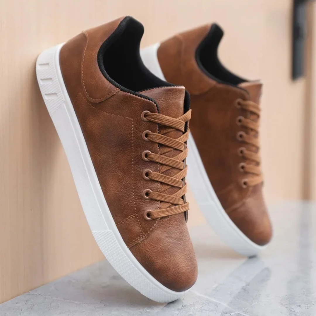 Zapatillas de Cuero Raffaele