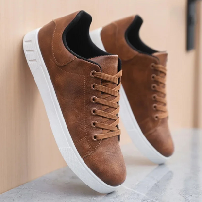 Zapatillas de Cuero Raffaele
