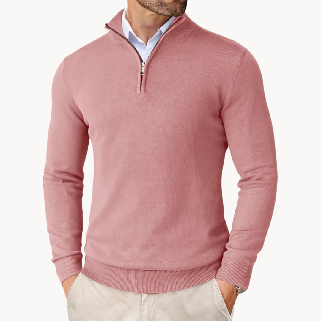 Suéter Alden con Cuello y Cremallera