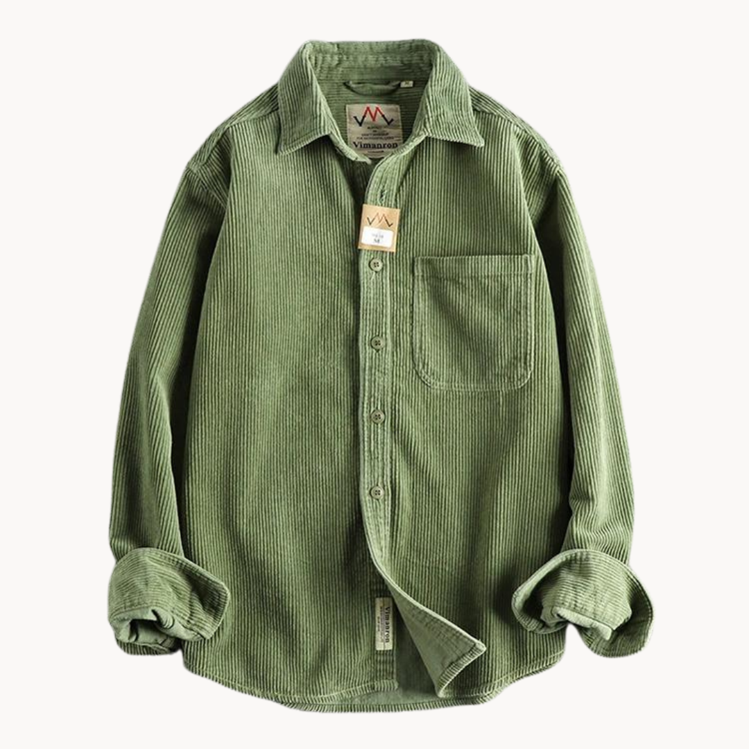 Camisa de Trabajo de Pana