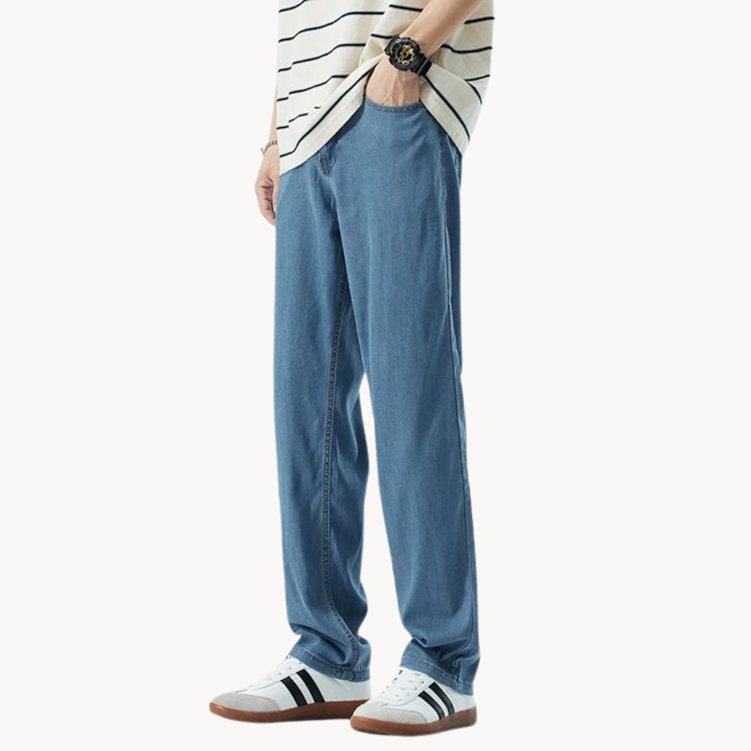 Jeans Pierna Recta de Verano