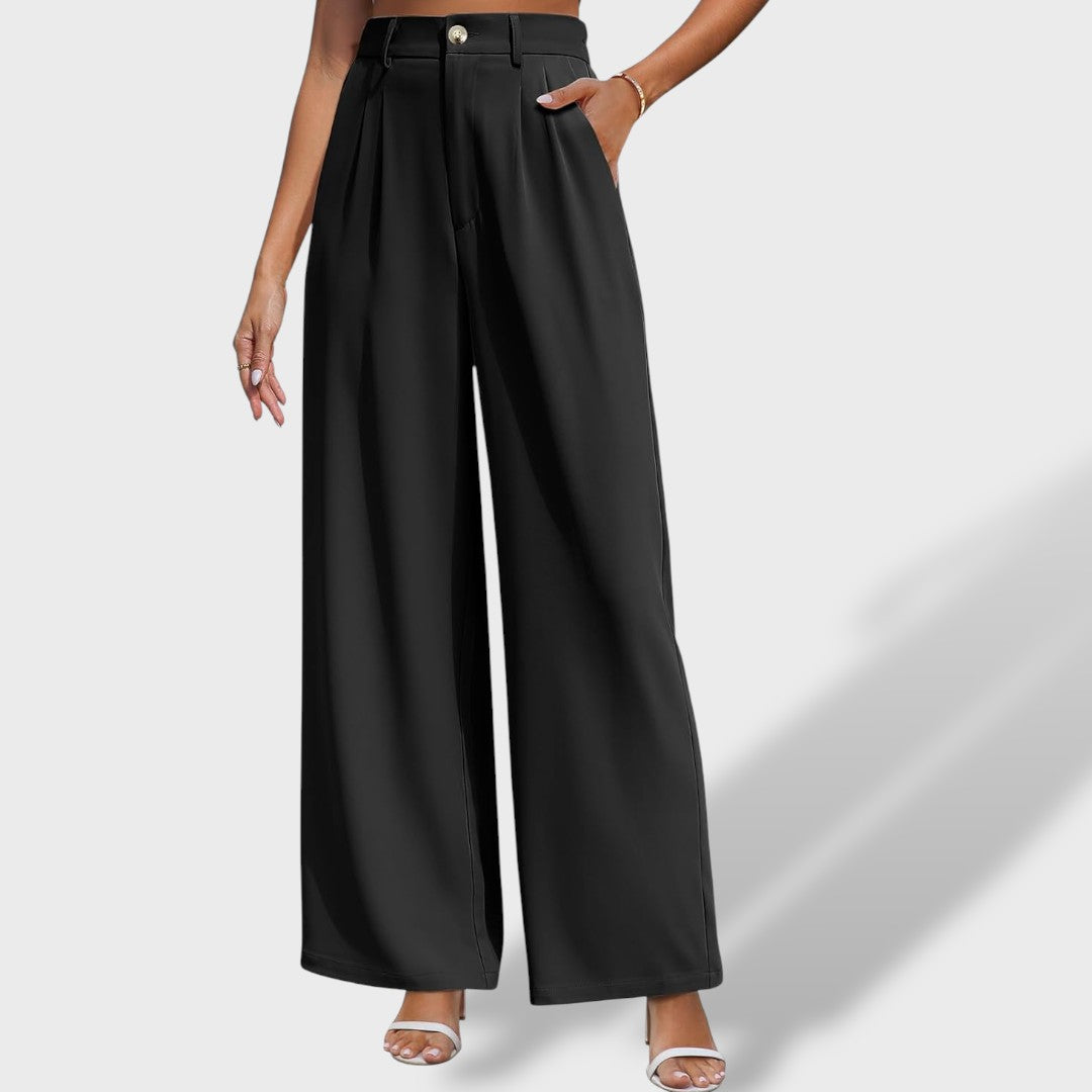Isabel Pantalones Altos Elegantes