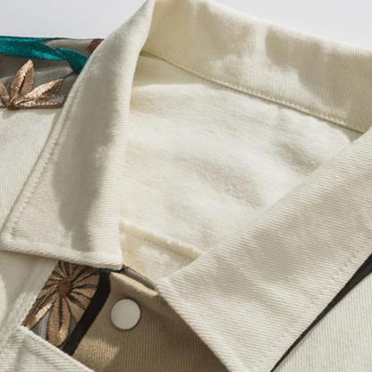 Chaqueta Astrale Bordada con Flores