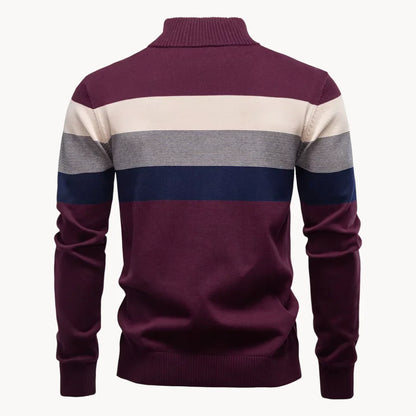 Suéter con cremallera Burk Quarter Zip