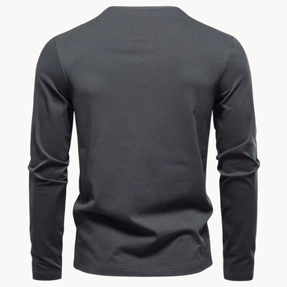 Camisa Henley Owen de Algodón