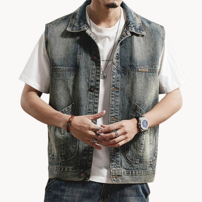 Chaleco Claes de Denim