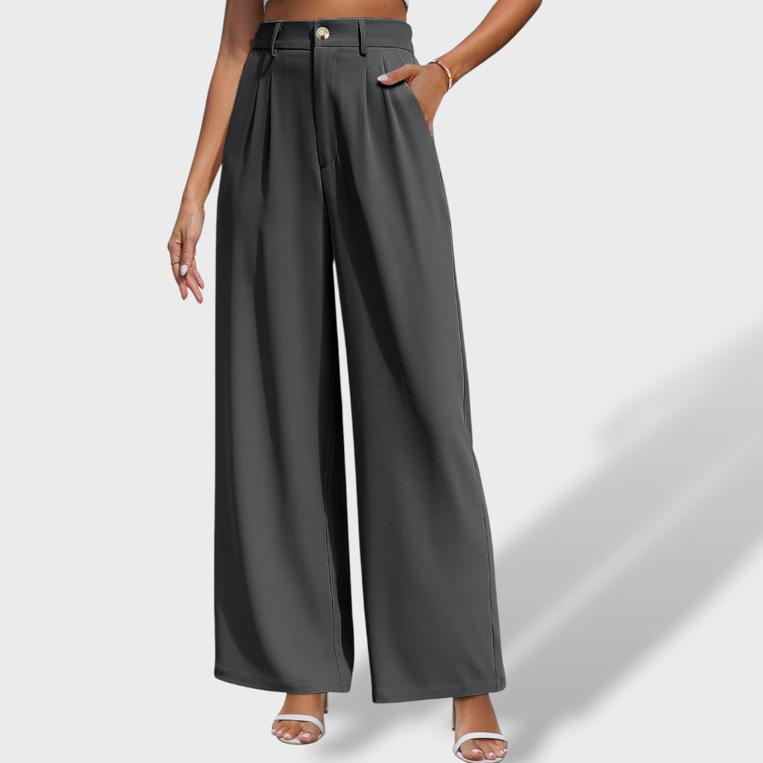 Isabel Pantalones Altos Elegantes