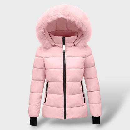 Casaco Acolchoado de Inverno com Capuz