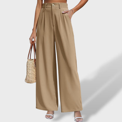 Isabel Pantalones Altos Elegantes