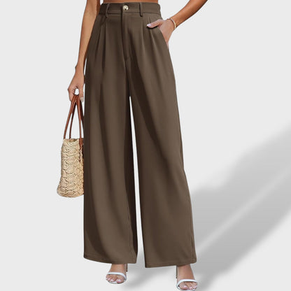 Isabel Pantalones Altos Elegantes