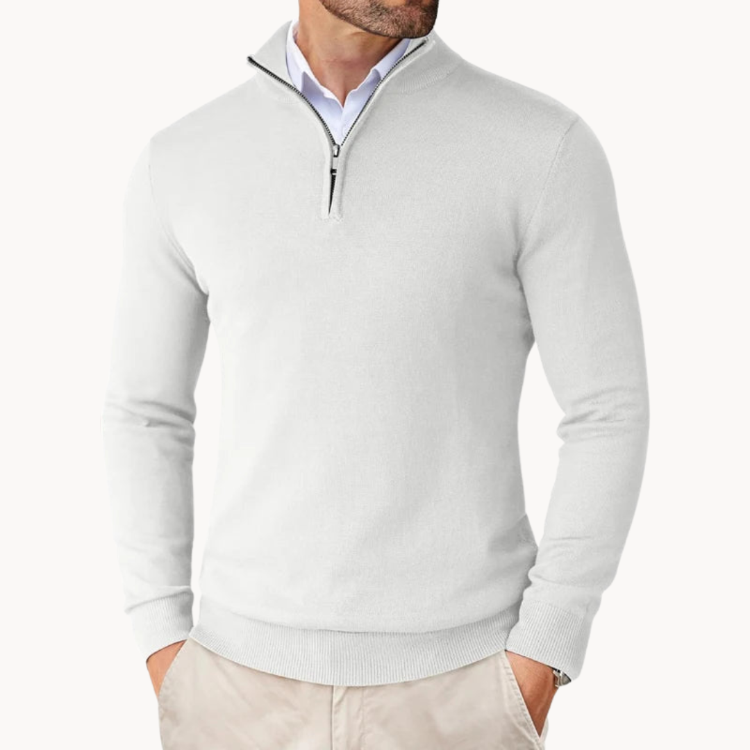 Suéter Alden con Cuello y Cremallera