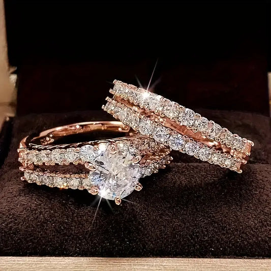 Conjunto de anillos Eclat Eternel