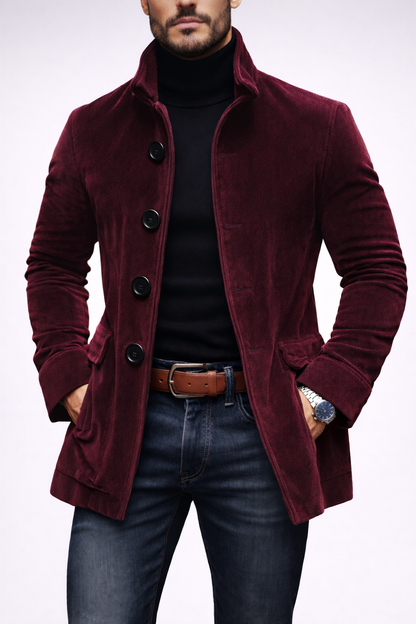 ROBERTO™ | CHAQUETA DE ALGODÓN EN CANALÉ