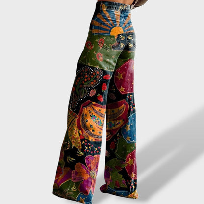 Marina Pantalones boho vintage