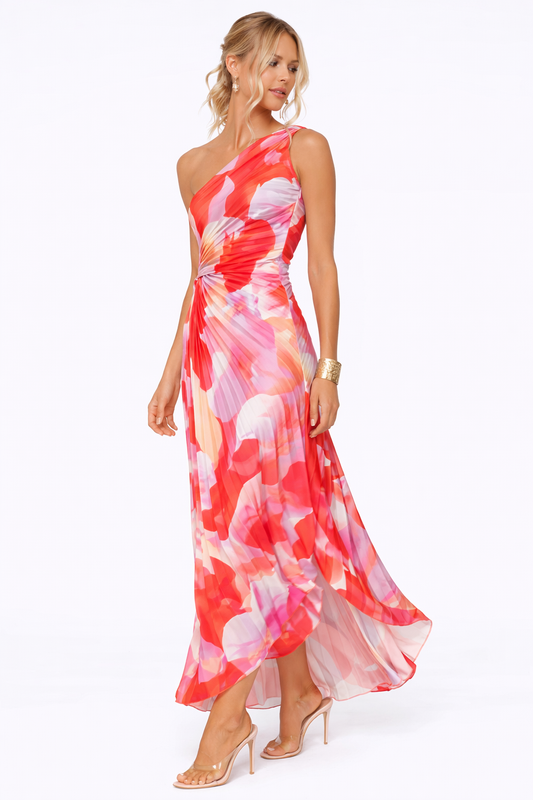 Gemma-Vestido plisado de verano