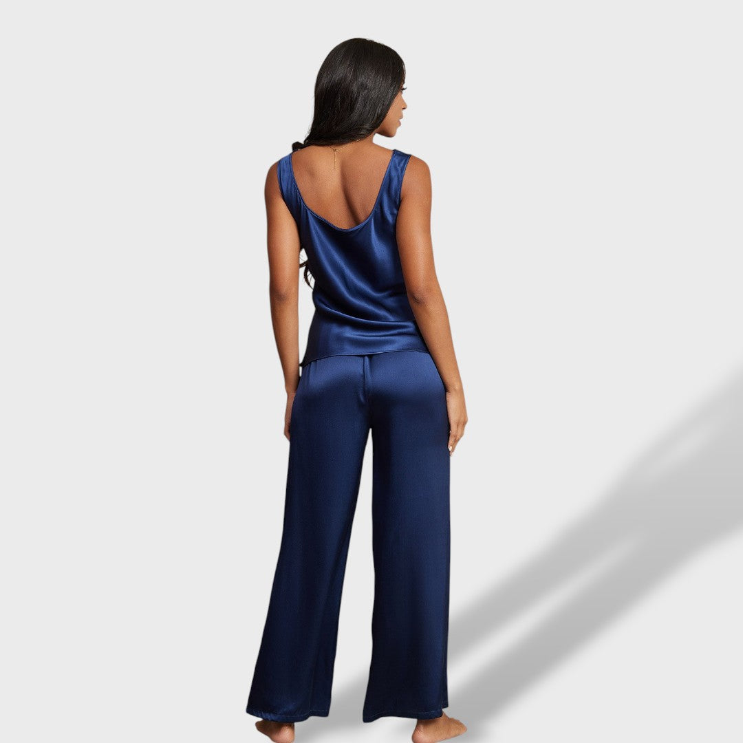 Clara | Pijama pierna ancha mujer