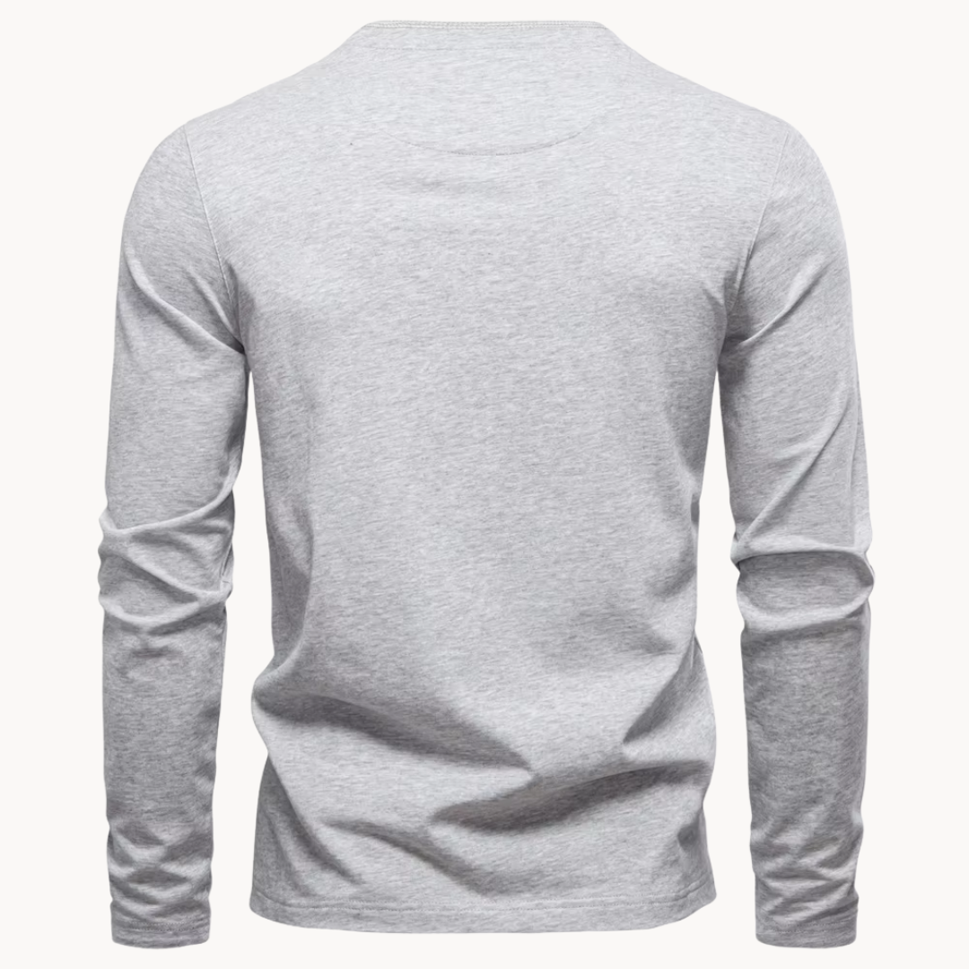Camisa Henley Owen de Algodón