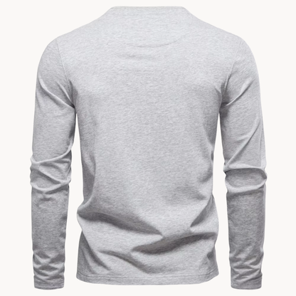 Camisa Henley Owen de Algodón
