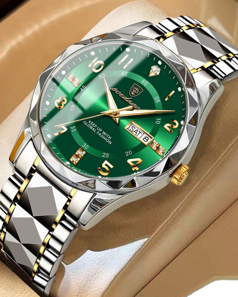 Milano | Reloj Bicolor de Acero en caléndula dorada | Luna Bellucci